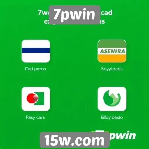 Métodos de pagamento disponíveis no 7pwin